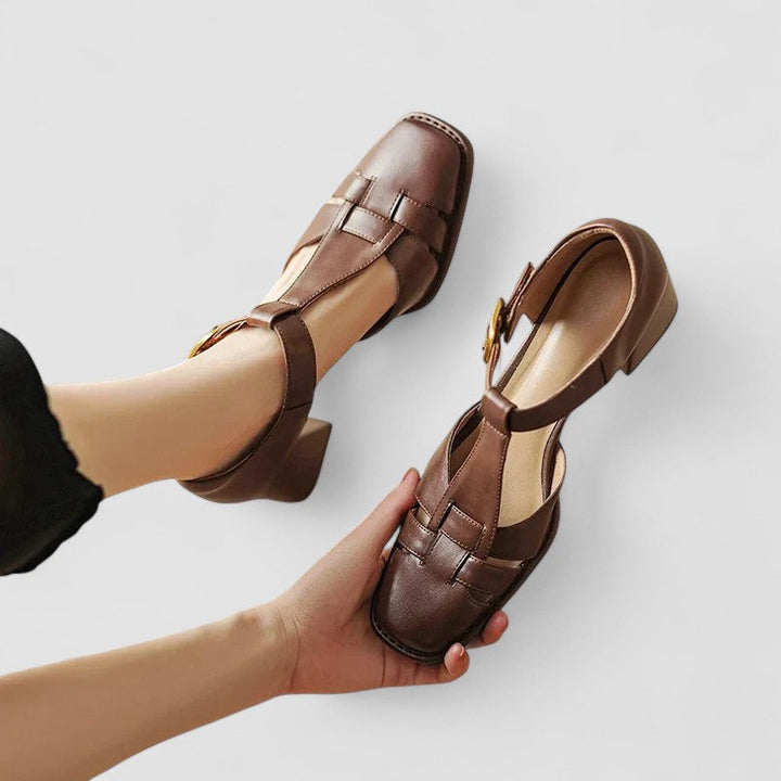 Scarlett – Talons Bloc Orthopédiques à T