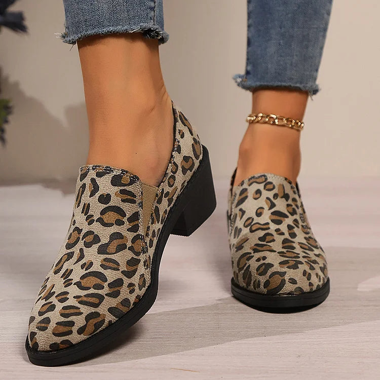 Angélique™ | Mocassin Léopard