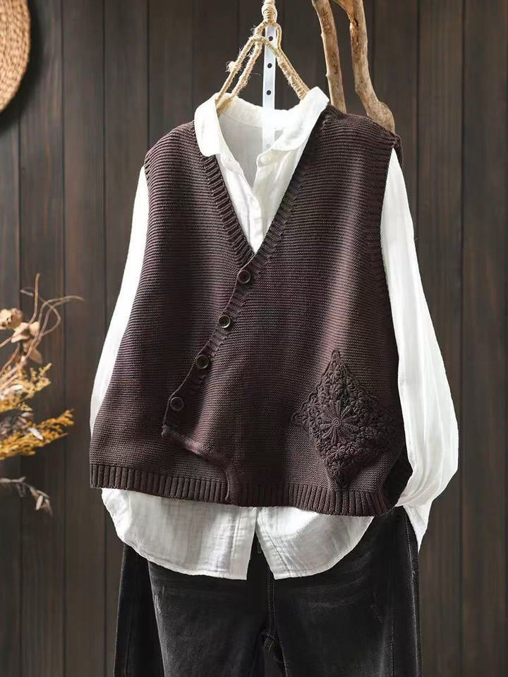 LE ELOWYN | GILET EN TRICOT