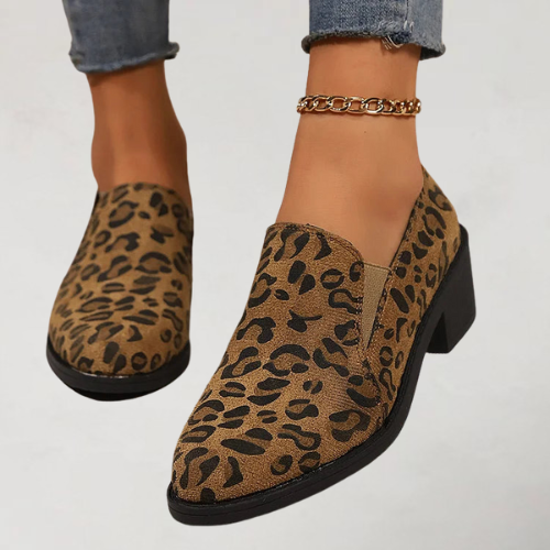 Angélique™ | Mocassin Léopard