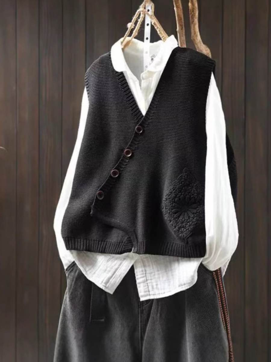 LE ELOWYN | GILET EN TRICOT