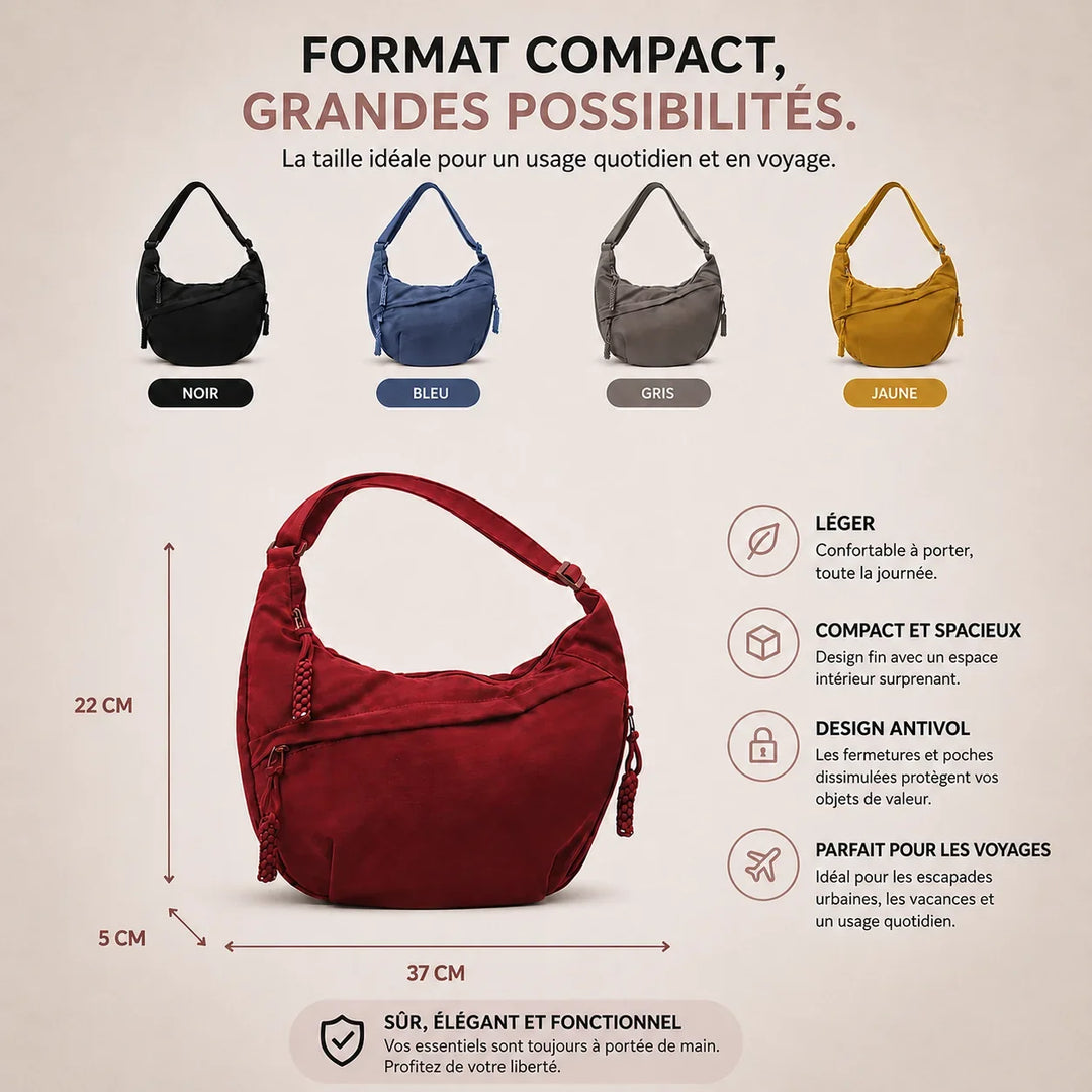 Rosa | Sac à Dos Bordeaux