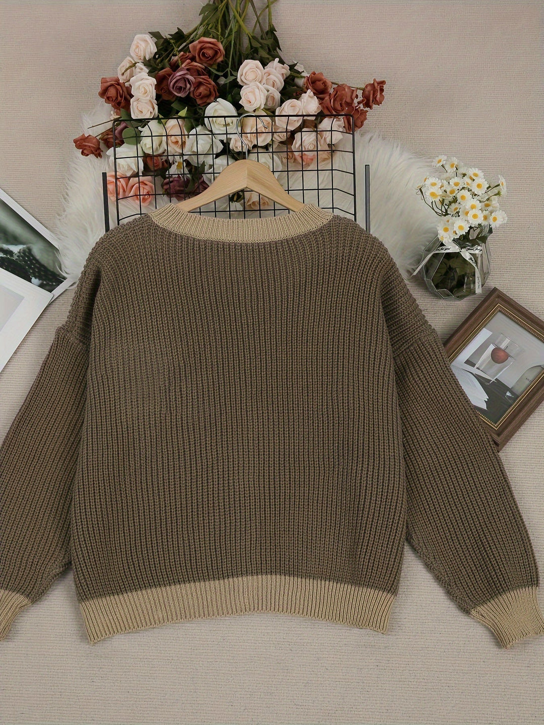 LE MARCELLINE | MANTEAU À POCHES EN TRICOT
